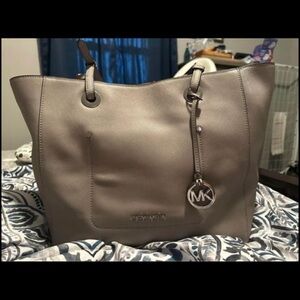 XL grey Michael Kors purse.